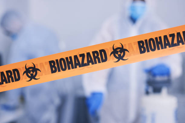 Professional Biohazard technician working in Kittery Point, ME